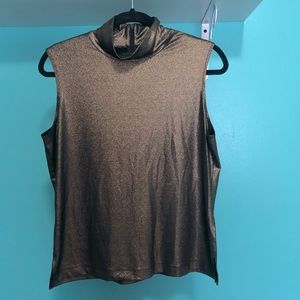 NWOT Laura Ashley Sleeveless Shimmer Top